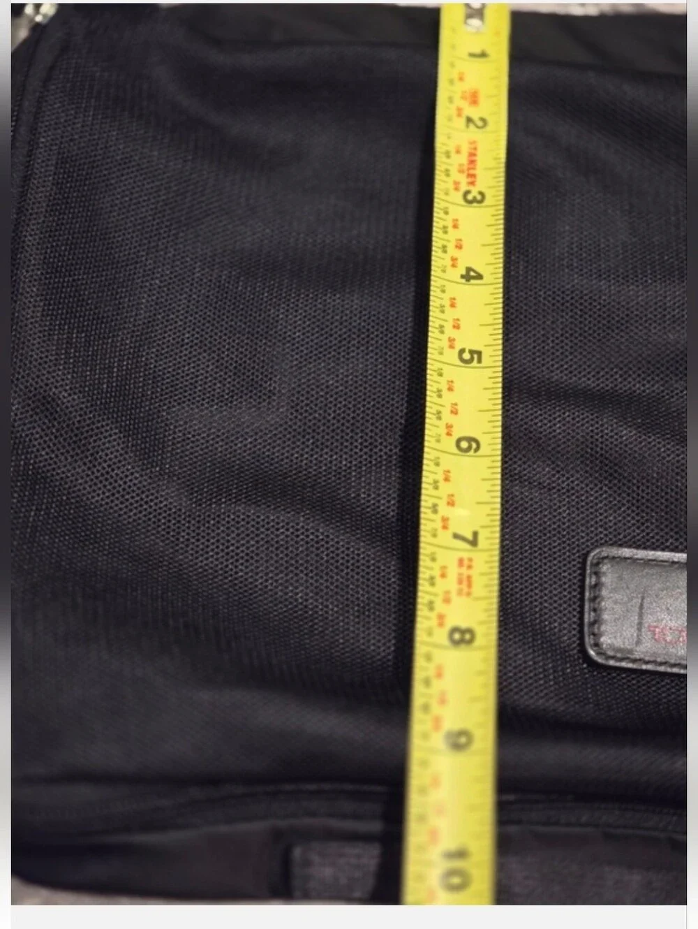Tumi Black Zip-travel Kit